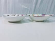 15n 60 villeroy&boch 【ビレロイ&ゴッホ】食器 洋食器 お皿 2枚セット 花柄_画像3