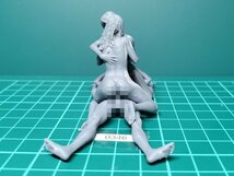 ★（0346）8K-3Dプリント品 『 Ellie, Adam & Janet - Riding ！マネキンnude_Ver』 ／≒S:1/20／8K_UVレジンフィギュア★シタデル塗装練習_画像8