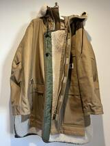 23AW sacai × Carhartt WIP Men's Canvas Parka Siberian 3 サカイ カーハート WIP コート ベージュ 23-03109M_画像2