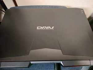 ★mouse ゲーミングPC DAIV-NG7700H1-SS-BRAW CPU・メモリ・ストレージ無し　通電確認のみ　電源アダプター付き　①