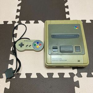 スーパーファミコン　SUPERFAMICOM　スーファミ　任天堂　Nintendo 本体　コントローラー　SHVC-001 1990 レトロ　セット