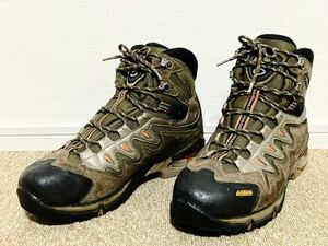 G559* бесплатная доставка *ASOLO/azoroGORE-TEX б/у альпинизм обувь * походная обувь / размер неизвестен ( выступающая подошва примерно 29.5cm)