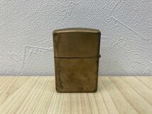 「H5705」Zippo ジッポ SOLID BRASS ソリッドブラス CANADA DOLLAR オイルライター_画像3