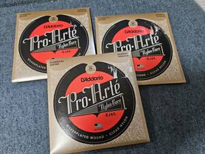 ダダリオ D'Addario EJ45 Normal クラシックギター弦　３セット　　■　mg2