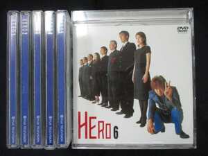 0046 中古DVD＃■ HERO 全6巻セット