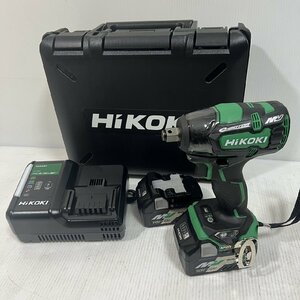★HiKOKI ハイコーキ コードレスインパクトレンチ 36V マルチボルト WR36DC(2XP) 急速充電器 バッテリー2個 ケース付き 領収OK