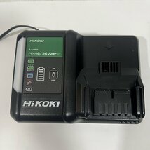 ★HiKOKI ハイコーキ コードレスインパクトレンチ 36V マルチボルト WR36DC(2XP) 急速充電器 バッテリー2個 ケース付き 領収OK_画像10
