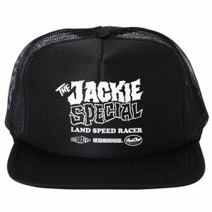 THE JACKIE SPECIAL CAP CHALLENGER ・NEIGHBORHOOD・PORKCHOP コラボ キャップ メッシュキャップ 帽子 黒 メッシュキャップの画像1