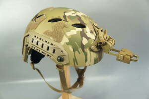 非売品 官給 DEVGRU支給品 Ops Core FTHS Wilcox G69 Carbon Helmet サイズ L Multicam（ PEQ PVS PSQ ATPIAL ptw トレポン wilcox)