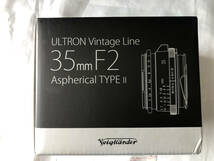 Voigtlander (フォクトレンダー) ULTRON Vintage Line 35mm F2 Aspherical TypeII VM(ライカM用) ブラック (保証書付き)_画像8