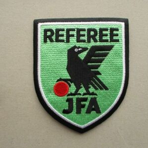 日本サッカー協会 JFA REFEREE『4級』審判ワッペン/Japan Football AssociationサッカーPATCHレフェリー装備バッジJFAパッチSOCCER V201の画像1