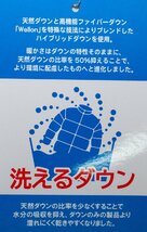 ★40%off★送料込み★カステルバジャックの超軽量ダックダウンベスト　白（LL)6910_画像7