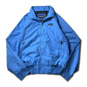 アウトドア系! 00s patagonia パタゴニア ヴィンテージ ナイロン ウォームアップ ジャケット 人気カラー ブルー 水色 Sサイズ メンズ 古着