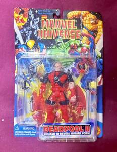 '96 TOYBIZ『MARVEL UNIVERSE』DEADPOOL 2 アクションフィギュア デッドプール X-MEN UNMASKED