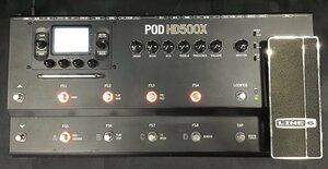 【中古】LINE6 ライン６ POD HD500X マルチエフェクター JUNK ジャンク 現状渡し