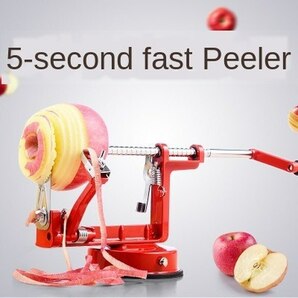 新品◇ りんごやジャガイモの皮むき器マシン ピーラー キッチン 調理器具 スライサー 料理 色はランダムの画像2