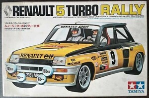 タミヤ　ルノー５ターボ　ラリー仕様　　1：24