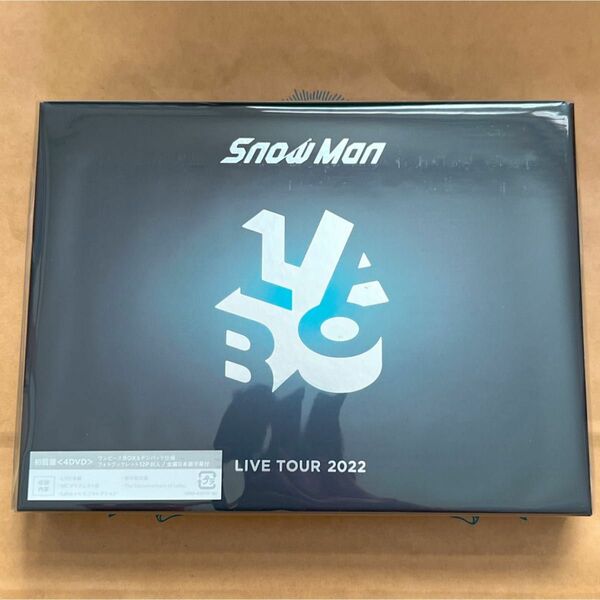 SnowMan LIVE TOUR 2022 Labo. 初回盤　DVD