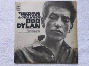 国内盤 / Bob Dylan / The Times They Are A-Changin' / SONP 50240 / 1970 / 老成した初期の若きディランが冷静に迫りくる名作です。