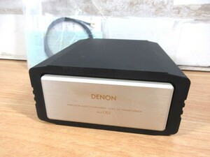 2K6-2「DENON デノン ステップアップトランス AU-S1」昇圧トランス MC形カートリッジ ターンテーブル 現状 ジャンク 動作未確認