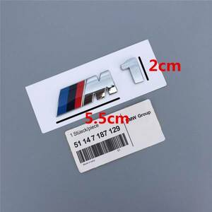 NEW BMW /// M1 rear trunk emblem 1 series M sport 