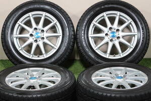 ＜スタッドレスタイヤ付＞D.O.S Modica II 16in 6.5J+40 PCD114.3 グッドイヤー アイスナビZEAII 215/65R16 アルファード ヴェルファイア