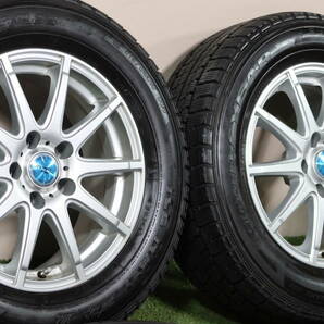 ＜スタッドレスタイヤ付＞D.O.S Modica II 16in 6.5J+40 PCD114.3 グッドイヤー アイスナビZEAII 215/65R16 アルファード ヴェルファイアの画像2