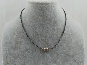 H/ pearl necklace K18 accessory 0118-3