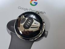 ■Google Pixel Watch Polished Silverステンレスケース/Charcoalアクティブバンド　中古_画像4