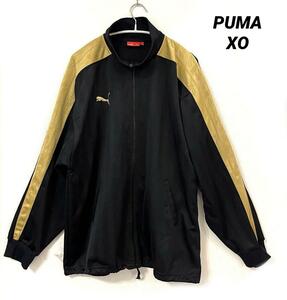 PUMA トラックジャケット ジャージ ビックサイズ 刺繍ロゴ 2XL相当