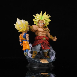 ◆ドラゴンボール　孫悟空 VS ブロリー ◆海外限定品◆レア 希少◆フィギュア◆箱無し　(17cm/0.6kg )◆#E-124