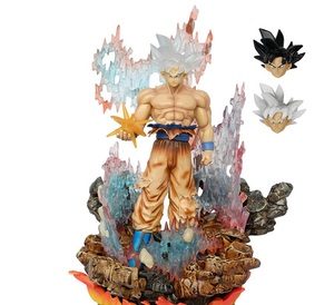 ◆ドラゴンボール　孫悟空 身勝手の極意◆海外限定品◆レア 希少◆フィギュア◆箱無し◆付け替え頭　(34cm/2.1kg )◆#A-475