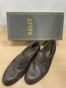 【5717】未使用 BALLY バリー 靴 メンズシューズ レザー 7E 25cm～25.5cm 箱付き 現状品 長期保管品