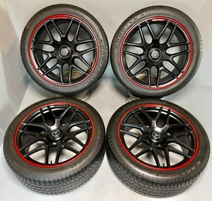 メルセデ スベンツ Gクラス AMG W463 G65 22インチ 4本セットG63 G450 G55 G350 G500 22x10J ET36 GOODYEAR 295/40R22 2022/21年製