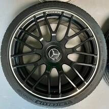 ベンツAMG C63 マルチスポークCクラス クーペ W205 19インチ 4本セット C180 C200 C250 C300 C63 MICHELIN 2020年製_画像4