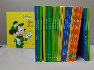 Y:Disney's WORLD OF ENGLISH ディズニーワールドイングリッシュ 英語教材 チケット 計24冊まとめて 現状品