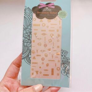 ネイルシール 簡単にネイルアレンジ キラキラ パール ゴールド セルフネイル