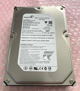 Seagate シーゲート DB35 ST3250823SCE 3.5 インチ 250GB SATA ハードディスク 送料込み