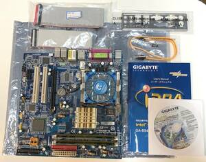 GIGABYTE GA-8I945GMMFY-RH CPU/FAN/メモリ付き Socket479 micro-ATX マザーボード 送料込み