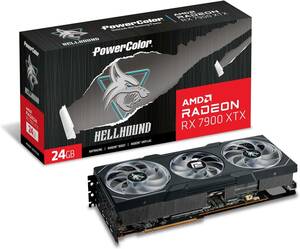 POWERCOLOR AMD Radeon RX7900XTX GDDR6 24GB RX7900XTX 24G-L/OC