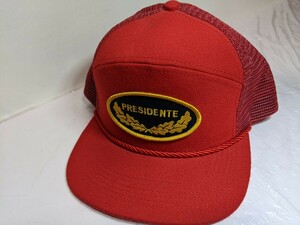 新品未使用長期自宅保管 Supreme シュプリーム President Military Cap プレジデント ミリタリー メッシュ キャップ presidente 帽子 