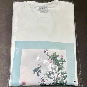 くるり QURULI POP-UP SHOP限定 ばらの花 Tシャツ (XL)