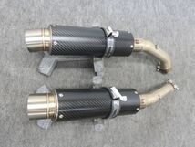 美品 YZF-R1 04-06 danmoto ダンモト ステン/カーボン スリップオン ◆返品可 ●100サイズ T2C029K T01L 95_画像4