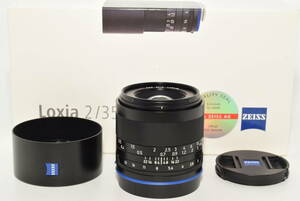 【特上品】 ZEISS 単焦点レンズ Loxia 2/35 Eマウント35mm F2 フルサイズ対応　#6647