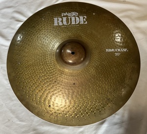 PAISTE RUDE 20' RIDE/CRASH シズル×4　