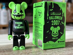  Halloween 2007 Bearbrick /BE@RBRICK 100%(meti com toy * figure )