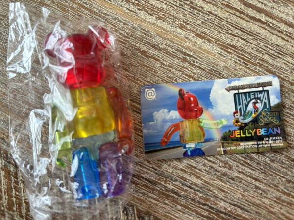ベアブリック/BE@RBRICK シリーズ20ジェリービーン/レインボー(メディコムトイ・フィギュア)