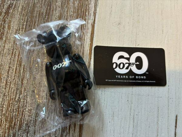 ベアブリック/BE@RBRICK シリーズ44 アーティスト　007/ダブルオーセブン　60 YEARS OF BOND(メディコムトイ・フィギュア)