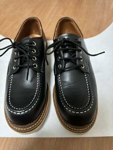 レッドウィング アイリッシュセッター RED WING WORK OXFORD 8106 ブラック 正規品