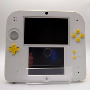 【１円〜】ニンテンドー2DS スーパーマリオパック ホワイト×イエロー NINTENDO